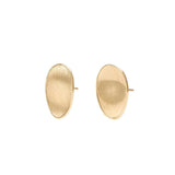 Marco Bicego Lunaria Collection 18k Yellow Gold Petal Stud Earrings