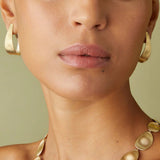 Marco Bicego Lunaria Collection 18k Yellow Gold Small Hoop Earrings