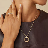 Marco Bicego Masai Collection 18k Yellow Gold & Diamond Pendant Necklace