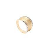 Marco Bicego Lunaria Collection 18k Yellow Gold Diamond  Ring