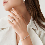 Marco Bicego Masai 18k Yellow Gold Small Stackable Diamond Bracelet
