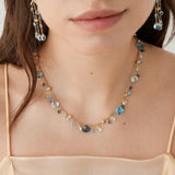 Marco Bicego Paradise Collection 18k Yellow Gold Topaz Single-Strand Necklace