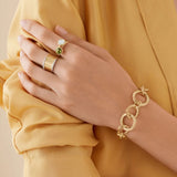 Marco Bicego Jaipur Collection 18k Yellow Gold Mixed Link Bracelet