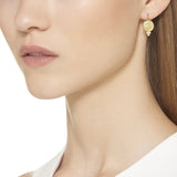 Temple St. Clair 18k Yellow Gold Angel Earrings