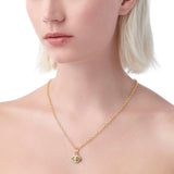 Temple St. Clair 18k Yellow Gold Pave Diamond Evil Eye Charm