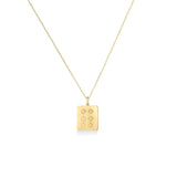 Tiny Treasures 6 Stone Mahjong Necklace