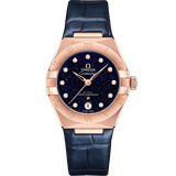 29 mm, Sedna™ gold on leather strap
