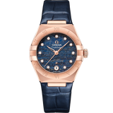 29 mm, Sedna™ gold on leather strap