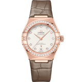 29 mm, Sedna™ gold on leather strap