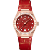 29 mm, Sedna™ gold on leather strap