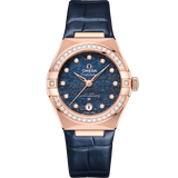 29 mm, Sedna™ gold on leather strap