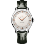 Omega 39.4 mm, O-MEGASTEEL on alligator 14013392102001