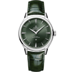 Omega 39.4 mm, O-MEGASTEEL on alligator 14013392110001