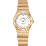 25 mm, yellow gold on yellow gold