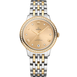 34 mm, steel - yellow gold on steel - yellow gold