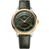 42 mm, steel - yellow gold on alligator