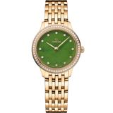 27.5 mm, yellow gold on yellow gold