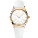 36 mm, Moonshine™ gold on rubber strap
