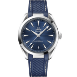 41 mm, steel on rubber strap