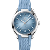 41 mm, steel on rubber strap
