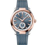 41 mm, steel - Sedna™ gold on rubber strap