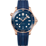 42 mm, Sedna™ gold on rubber strap
