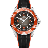 45.5 mm, O-MEGASTEEL on rubber strap
