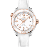 39.5 mm, steel - Sedna™ gold on leather strap with rubber lining