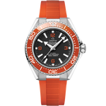 Omega 42 mm, steel on rubber strap 21732422101004