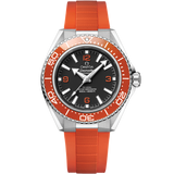 Omega 42 mm, steel on rubber strap 21732422101004
