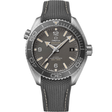 43.5 mm, steel on rubber strap