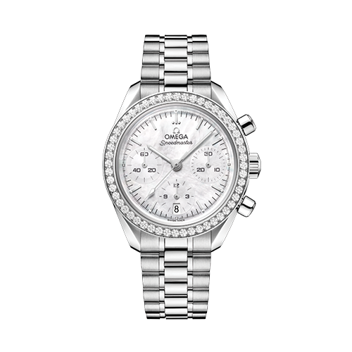 Omega 38 mm, steel on steel 32415385005001