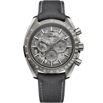 Omega 44.25 mm, grey ceramic on coated nylon fabric strap 31092445006001