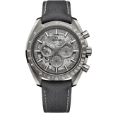 Omega 44.25 mm, grey ceramic on coated nylon fabric strap 31092445006001