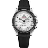 42 mm, steel on rubber strap